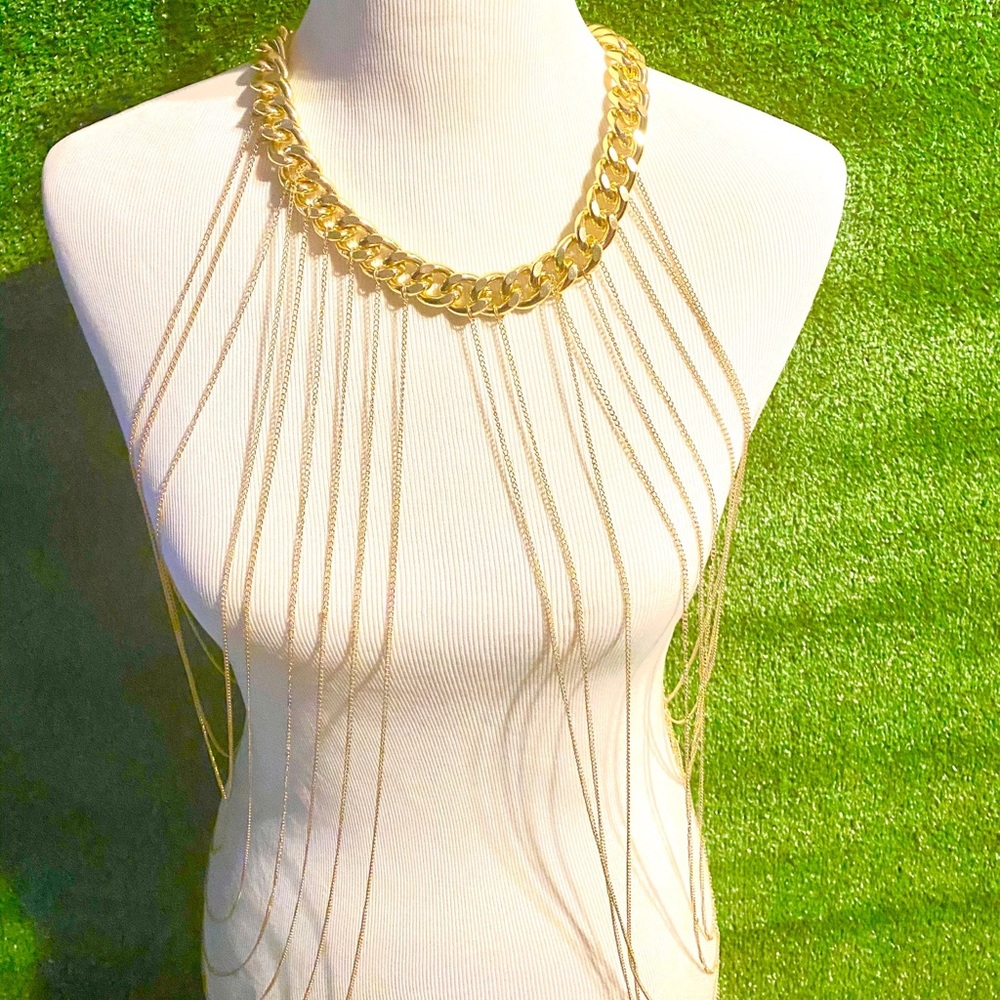 Gold Body Chain